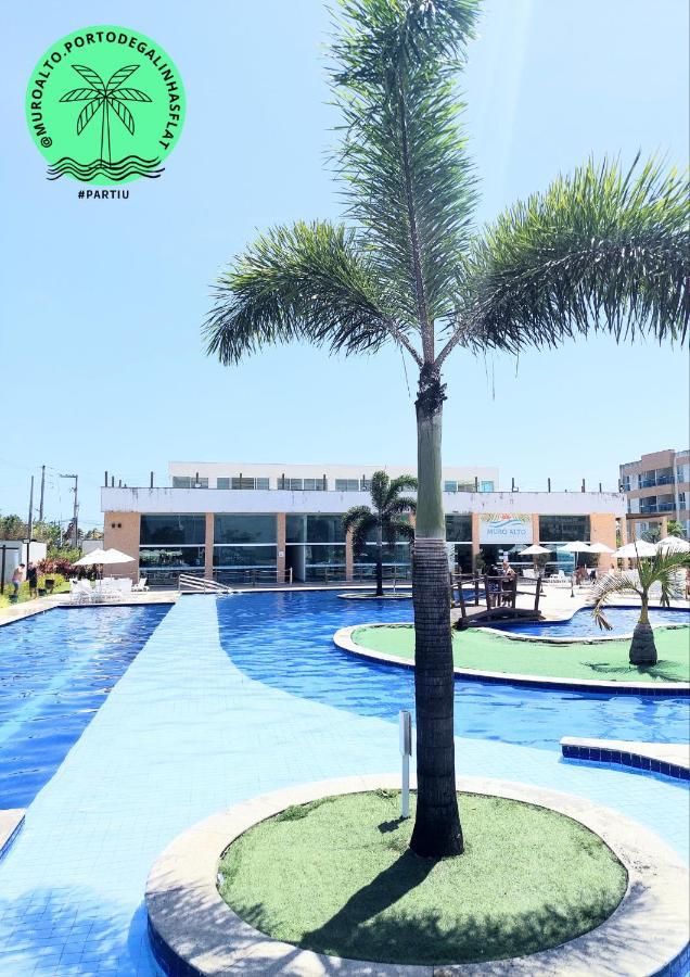 Flat Aconchegante, 3 Quartos, Condominio Muro Alto Em Pôrto das Galinhas 外观 照片